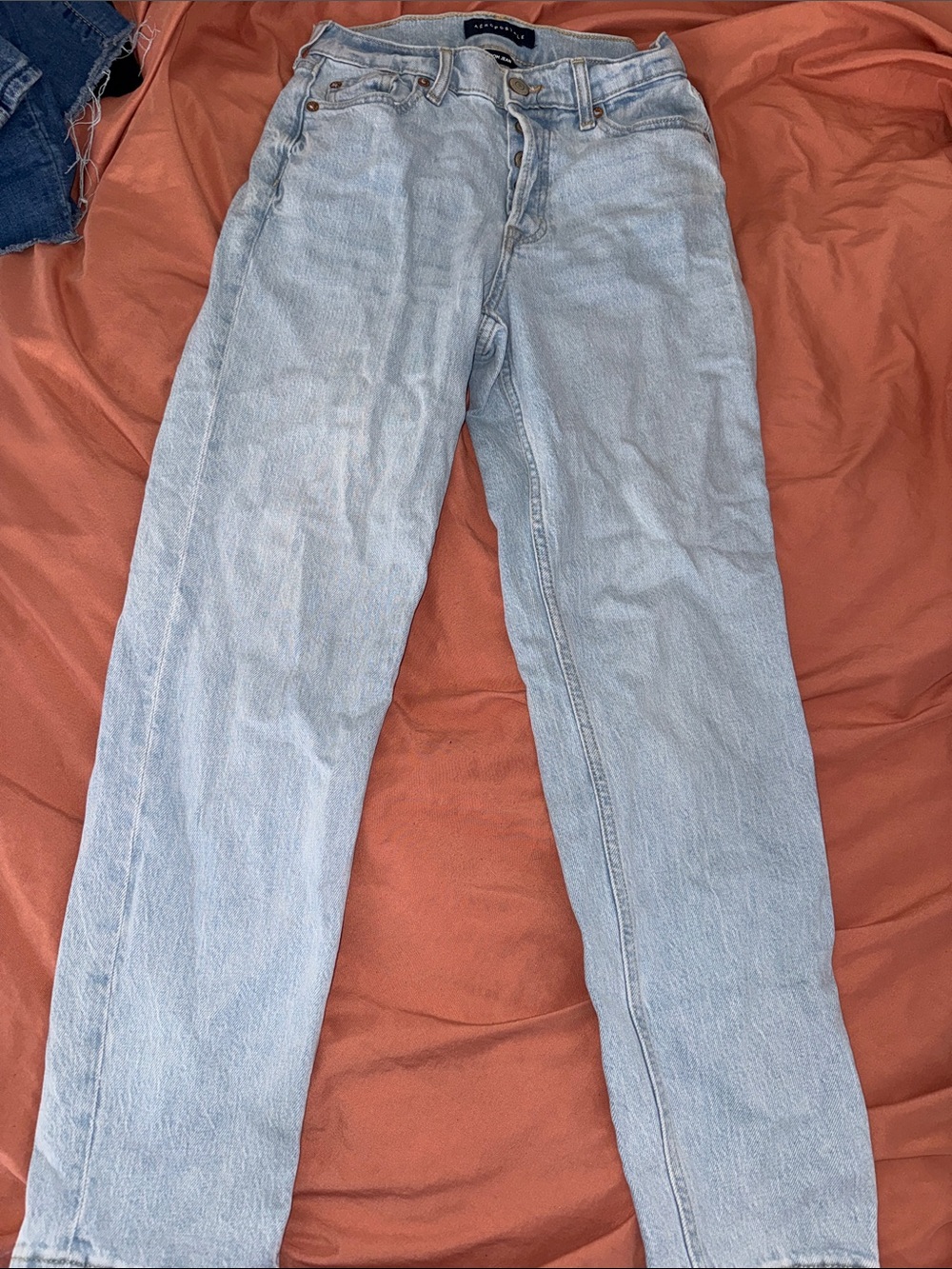 Aeropostale Light Blue Straight Leg Women’s Jeans